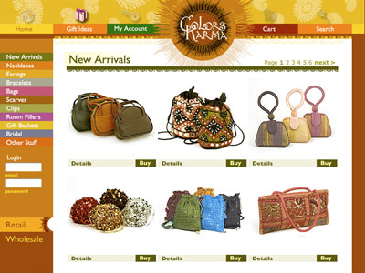 Colors of Karma Website Image